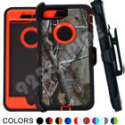 For Apple iPhone 6/7/8 Plus Heavy Duty Rugged Shockproof Case Cover w/ Belt Clip