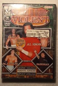 RARE 2005 3PW The Right to Remain Violent hardcore wrestling DVD FSB/NWT