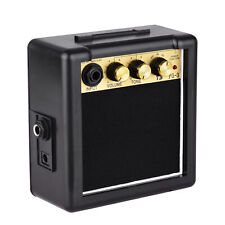 Mini Electric Guitar Amp Portable 3W Instrument Amplifier Speaker Practice M8U9