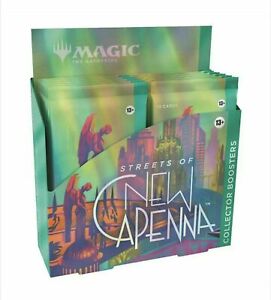 MTG Streets of New Capenna Sealed Collector Booster Box