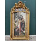 Baroque Rococo Mirror Frame With Scenery-Made when ordered