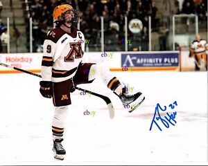 TAYLOR HEISE MINNESOTA GOPHERS Signed Autographed 8x10 photo Reprint