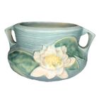 Vintage 1940's Roseville Water Lily Jardiniere 663-4