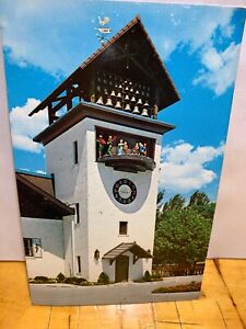 Frankenmuth MI~Bavarian Inn~Glockenspiel Clock Tower~Rooster Weathervane