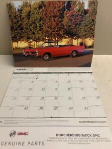 Gm Muscle Car Calendar 2020