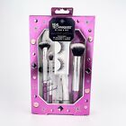 Real Techniques Tweezers Brush Set Eye Lashes Bag New 6pc Set Limited Edition