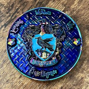 Harry Potter Hogwarts Ravenclaw House Universal Studios Challenge Coin