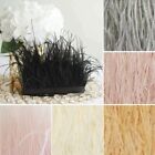 39-Inch long Natural Ostrich Feathers Trim Satin Ribbon Party Decorations Sale