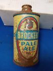 New ListingBrockert Pale ale  cone top beer can  , Worchester Mass EMPTY