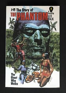 STORY OF THE PHANTOM #1, GHOST WHO WALKS, LEE FALK (AVON 1972) 1st Print