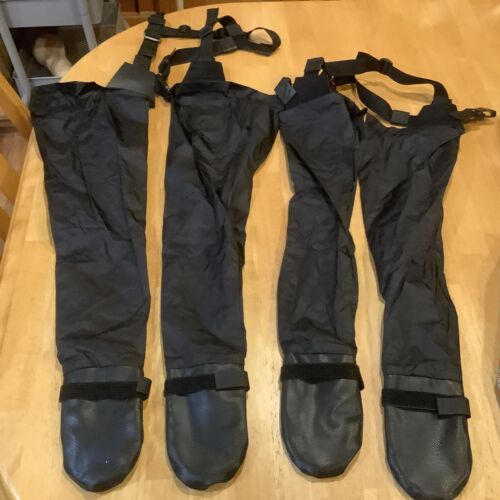 Back Country Paws Snow Gear fully Welded Tall   Boots For Dogs Black