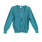 Cabi Women's Button Down Cardigan Turquoise Size L