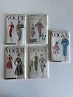 Vintage Vogue Sewing Patterns 1950s Lot Of 5 Dresses Coats