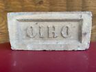 VINTAGE Reclaimed Clay Brick Stamped OHIO - Garden or Landscape