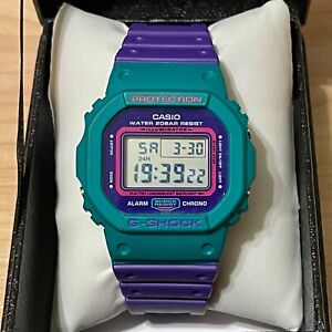 Casio G-Shock DW-5600TB-6 Throwback 80s Street Fashion Square Digital Watch 5600