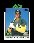New Listing1986 Topps Traded Set-Break # 20T Jose Canseco RC NR-MINT *GMCARDS*
