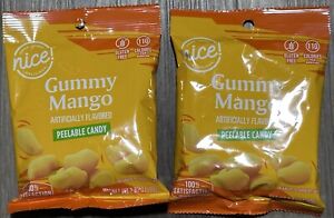 Nice! 2x Gummy Mango Peelable Candy 2.82 oz Walgreens