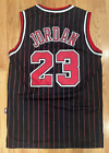 Michael Jordan Chicago Bulls Nike Jersey Black Mens Small