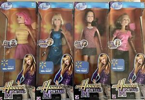 New ListingHannah Montana Barbie Dolls - Lot Of 4 - NIB
