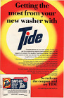 Tide Detergent Advertising w/Coupon from New Washer Purchase Downy Ad w/ Coupon