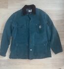 Carhartt Blanket Lined Jacket (CB2043) - Size: Large Tall; Color: Green