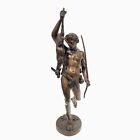 JEAN JACQUES PRADIER (FRENCH, 1792-1852)): A BRONZE FIGURE OF A CLASSICAL MALE H