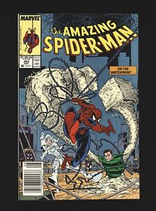 Amazing Spider-man #303, VF+ 8.5, Todd McFarlane Art; Newsstand; Silver Sable