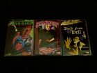 3 Massacre Video Horror DVD Lot! Night Terror, Sexandroide, Back From Hell NEW