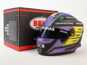 Lewis Hamilton F1 Bell Helmet 1:2 2021 Mercedes Brazil Grand Prix
