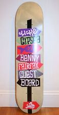 CLICHE Gypsea Tour Skateboard Deck. Benny Fairfax Guest Board. Rare Design. NEW!