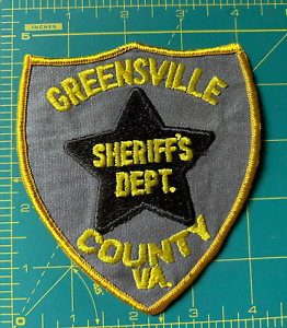 Old Style Greensville County, VA Sheriff's patch
