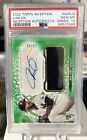 2022 Topps Inception Luis Gil Yankees ROOKIE Patch Auto Green /99 PSA 10 POP2