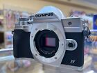 Used Olympus OM-D E-M10 Mark IV Mirrorless Camera Silver (Body Only)