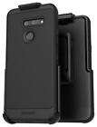 LG G8 ThinQ Belt Clip Case (Thin Armor) Slim Grip Cover with Holster - Black