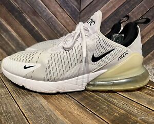 Nike Air Max 270 Men's Size 11  White Black Running Sneakers Shoes AH8050-100