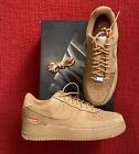 Nike Air Force 1 Low SP Supreme Wheat Mens Size 9