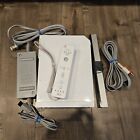 Nintendo Wii Home Console - White - Tested - Works - All Cords + Controller