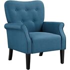 Mid-century Modern Accent Chair Upholstered Chair for Living Room Bedroom Office