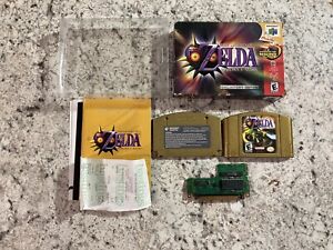 Legend of Zelda: Majora's Mask (Nintendo 64, 2000) CIB Authentic/Tested
