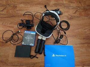 Sony PlayStation VR Bundle System Includes Camera + Controllers + Skyrim VR Game