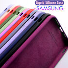 Case For Samsung A53 S24 A52 S22 S23 Ultra S21 FE Colorful Liquid Silicone Cover