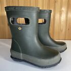 BOGS Classic High Handle Infants Size 8 Waterproof Boots Green
