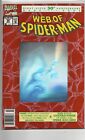 Web of Spider-Man #90 Newsstand Variant Hologram Cover! Marvel 1992 NM