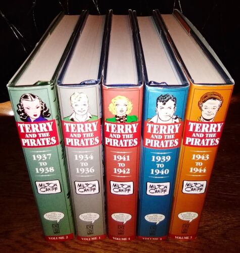 The Complete Terry And The Pirates Volume 1-5 - Milton Caniff - IDW Hardcover