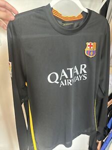 Lionel Messi #10 Barcelona Long Sleeve Jersey Barely Worn, Vintage, Size Small