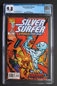 Silver Surfer #146 vs FIRELORD Battle 1998 LAST Issue THOR Thing Capt Am CGC 9.8