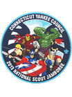 2013 National Scout Jamboree Connecticut Yankee Council Avengers Patch Marvel