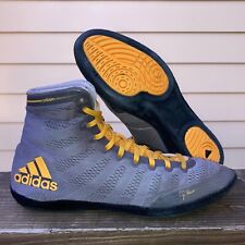 Mens size 11 Adidas Varner 1 Rare Wrestling Shoes Vintage Grey/orange