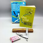 Weck Hair Shaper Set- Box, Book, Straight Razor, Case, 10 Blades. USA Vintage
