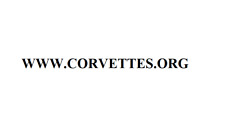 www.Corvettes.org url for sale - Start your $M+ business today!